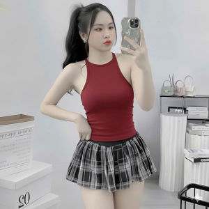 Áo 3 lỗ sát nách cổ yếm KVYBODY A20 chất cotton borip lụa dày mịn co giãn thích hợp mặc ở nhà đi chơi đi dạo đi du lịch