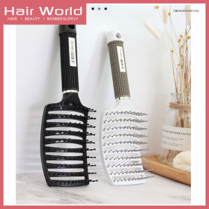 Curved Vent Hair Comb Professional Bend Hair Comb Brush
