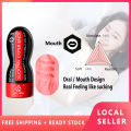 JIUAI Male Masturbator Sex Toys for Men Use Sex Tools Aeroplane Feel Real Cup Sex Toy for Boy Alat Lelaki [Free Lubricant]. 