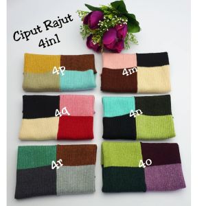 Promo Ciput rajut 1 lusin  ciput rajut 4 warna murah inner rajut bandana Ciput rajut Ciput 4 warna rajut dalaman jilbab terbaru Daleman jilbab 1lusin dalaman jilbab Ciput terbaru 2022 dalaman kerudung hijab Daleman kerudung muslim Ciput dalaman kerudung