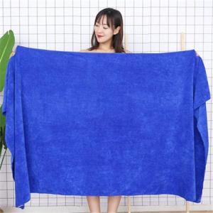 Handuk Mandi Dewasa Handuk Polos Biru Dewasa Ukuran 70x140 Termurah Terlaris