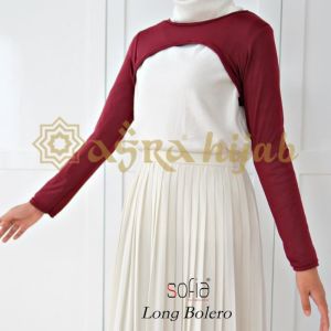 MANSET TANGAN SAMBUNG BOLERO/LONG BOLERO BAHAN JERICA PREMIUM/MANSET TANGAN SAMBUNG LONG BOLERO