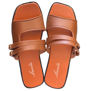 LUSELA Sandal Wanita Flat Selop Size 37-40