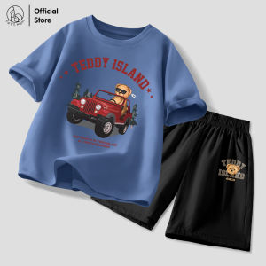 Patt Mom เสื้อผ้าเด็ก ชุดแฟชั่น ผ้าฝ้าย + กางเกงเย็นๆ สินค้าขายดี 2025 (LWDX+SGDK)