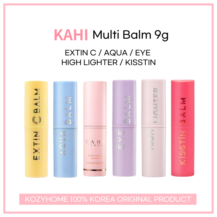 [Ready Stock] KAHI Multi Balm Collection 6P Wrinke Bounce Multi Balm