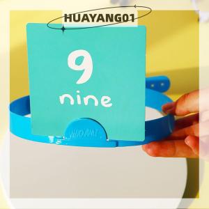 HUAYANG01 [2023 new HOT FASHION] Headband câu hỏi nhanh trò chơi cosplay đạo cụ Lớp Học Gia đình bên Hội Đồng Quản trị Trò chơi đồ chơi giáo dục