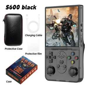 Retro handheld S600 Gameboy Bisa Main Game PSP PS1 + Terpasang Pra 18000+ Game Klasik (Nintendo SNES NES) Layar HD 4.0 Inch Tahan Pakai Sampai 8 Jam