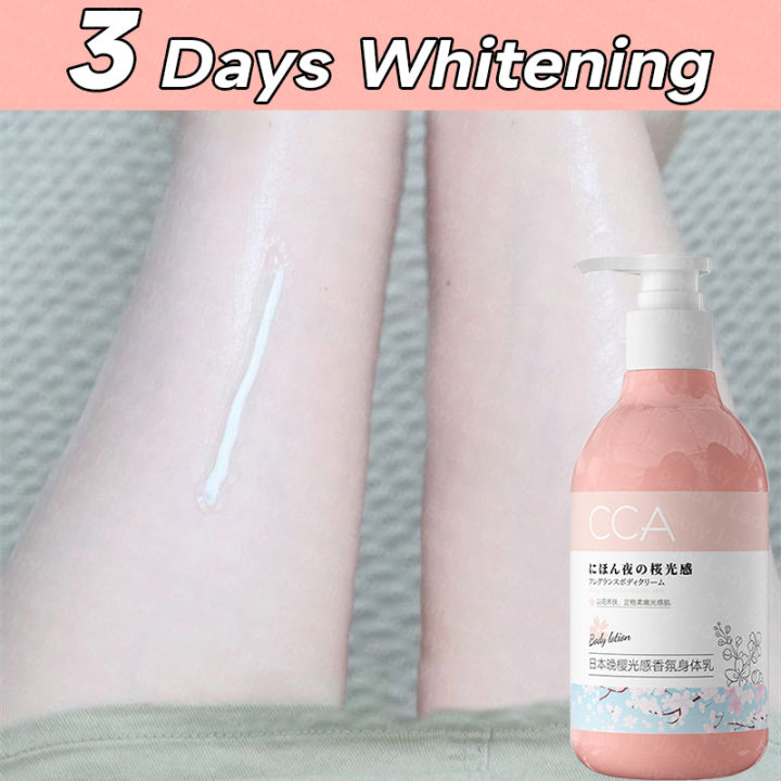 300ML Japan Whitening Body Lotion Effective Permanent Whitening Lotion With Collagen
