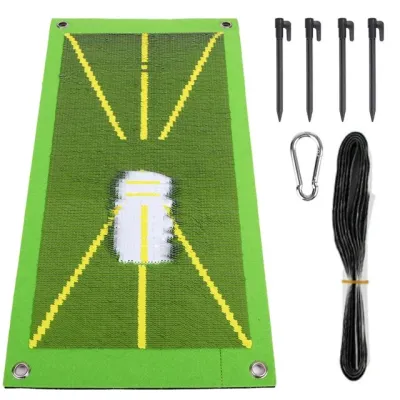 【Limited-time offer】 Golf Divot Board-Low Point And Swing Path Trainer-Instant Feedback Golf Swing Trace Pad Anytime Anywhere See Your Swing Path