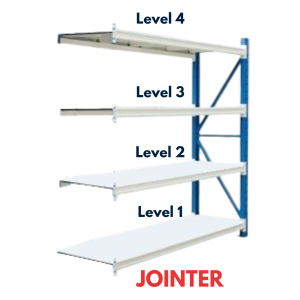 Rak Gudang Dachang Besi 4 Susun 2 meter 500 Kg Light Duty Medium Duty Racking