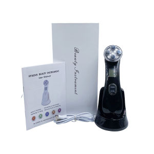 EMS RF Facial Massager Skin Tightening Device LED Light Therapy for Face Lifting and Skincare