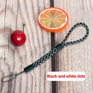 Retractable and adjustable short polyester mobile phone lanyard USB flashlight wrist round lanyard⚡PH deliveryIn stock⚡