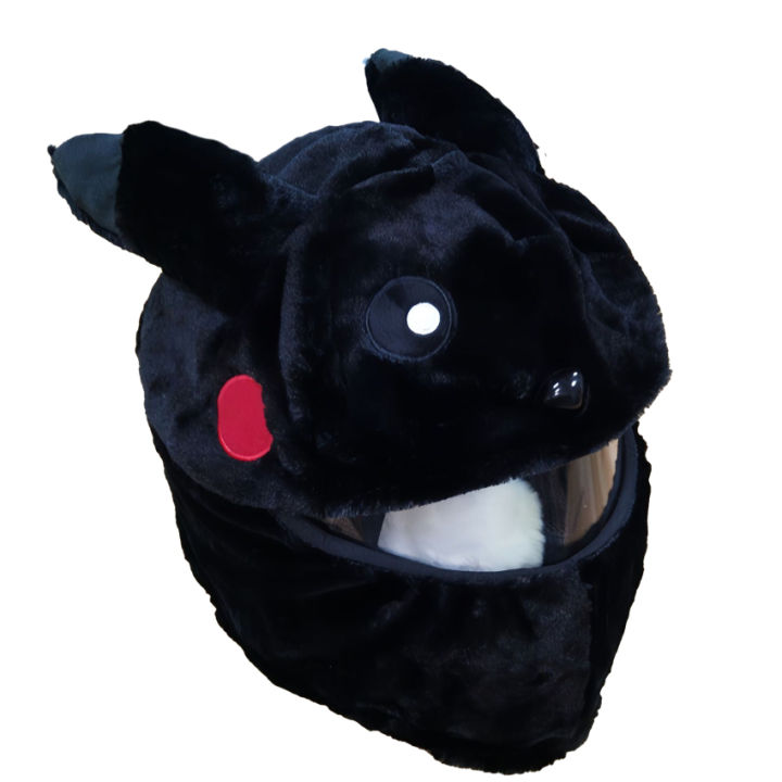 Motorcycle Helmet Cover Cartoon Plush Helmets Hat With Crazy Large