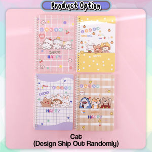 [iRojak] A5 Notebook Cute 60 Sheets Spiral Notebook Journal Writing Diary A5 Notepad Buku Nota - ST43