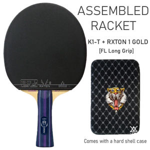 LOKI K1T Table Tennis Blade 5 Entry-Level Wooden Blade Ping Pong Paddle Lightweight Assembled with Golden RXTON 1 Rubbers2026