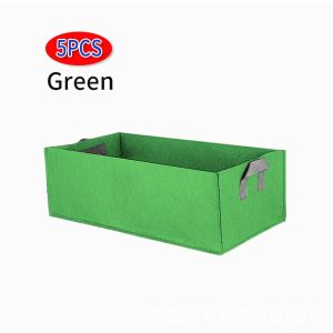 Non-Woven Fabric Nutrition Grow Bag Reusable Square Pocket Grow Bag Planter Planting Bag For Flower Vegetable Plant Supplies [COD][Ready Stock]