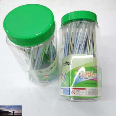Flexoffice Sweet candee ballpen 0.6mm/tube +&