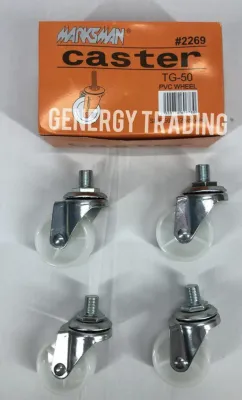[Genergy Trading] Marksman 4 in 1 Caster Wheel TG-50-#2269 曬衣架的輪子/ RODA PENYIDAI BAJU Marksman 4 in 1 Caster Wheel SG-50 /2 INCH (50MM) -SG-50 #2268