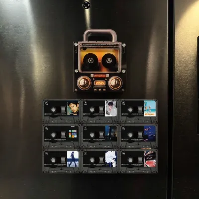NFC Music Playing Acrylic Fridge Magnet