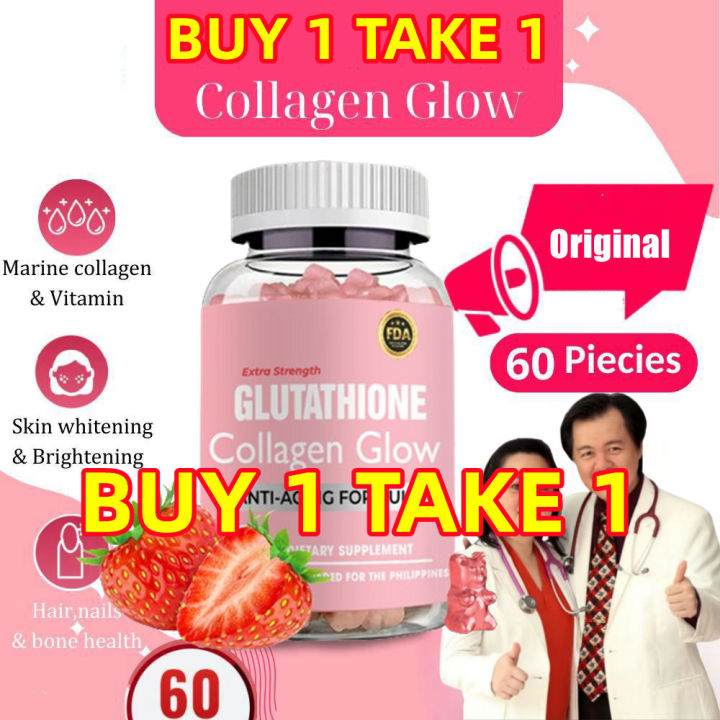 BUY 1 TAKE 1 Glutathione collagen glow Anti-Aging Whitening Anti-Aging ...