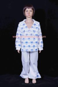 READY STOCK Kids Children Retro 60s 70s Costume Bell Bottom Pant Stage Performance Glittering Sequin attire Jazz Hip Hop DISCO K-POP