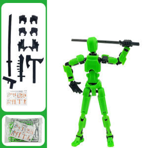 7 Weapons 13 Jointed Movable Action Figures with Magnet Shapeshift Robot 3D Printed Assemble Toys