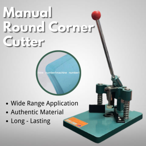 Manual Round Corner Cutter Cutting Mould R6 R10  手动切纸圆角机 切R6 R10  Pemotong Sudut Bulat Manual Potong Acuan R6 R10