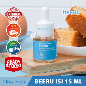 Beeru Stevia Natural Sweetener - Pemanis Alami - Pengganti Gula (15ml)