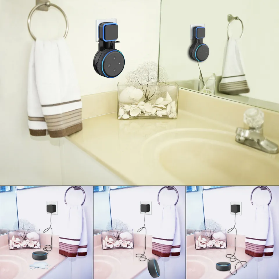 Cozycase Outlet Wall Mount Shelf For Alexa Echo Dot 3rd Generation