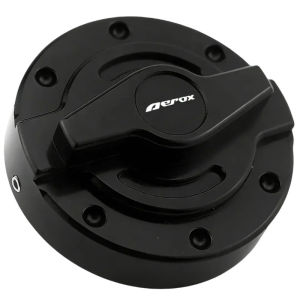 Motorcycle Fuel Tank Cap Aerox V1 V2 V3 Billet Aluminum Cover Replacement Secure Fit