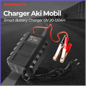 PENGIRIMAN CEPAT Taffware Charger Aki Mobil Car Smart Battery Charger 12V 20 120AH DXY88 / cas aki mobil kering 12 volt otomatis motor basah / charger aki motor dan mobil 12v otomatis super cepat