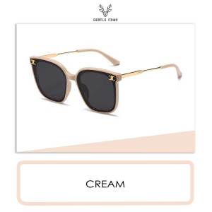 Gentle Fawn Kacamata Sunglasses Anti UV 400 Anti Silau Matahari Bentuk Kotak Bahan TR90+Metal Kuat Kokoh Fashion Wanita Trendy G10