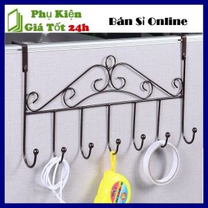 MÓC TREO QUẦN ÁO SAU CỬA 6 MÓC GẤP GỌN BẰNG THÉP KHÔNG GỈ ĐA NĂNG - MÓC TREO SAU CỬA 6 CHẤU MÓC QUẦN ÁO  MÓC ĐỒ TIẾT KIỆM DIỆN TÍCH TIỆN DỤNG - MÓC TREO ĐỒ ĐA NĂNG