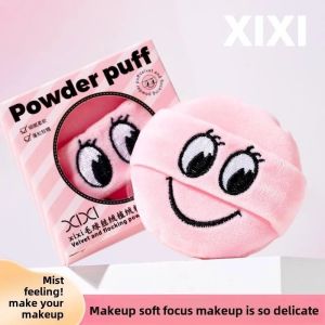 สินค้ามาใหม่ Xixi wool ball velvet flocking puff พัฟแป้งฝุ่นฟองน้ำแต่งหน้าลายการ์ตูน 1 ชิ้น หนานุ่ม NO.GJ90