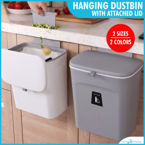 Hanging Dustbin with Cover*With or W/o Inner Bin with Handle