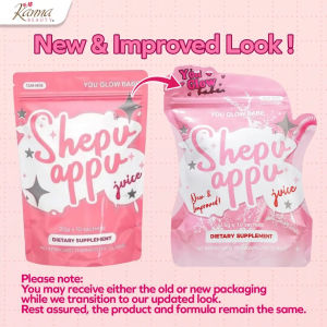 YOU GLOW BABE Shepu Appu Juice I Shape & SkinWhitening I Mixed Berries Flavor Collagen10 Sachets(Shape Whitening & brightening Up Drink)