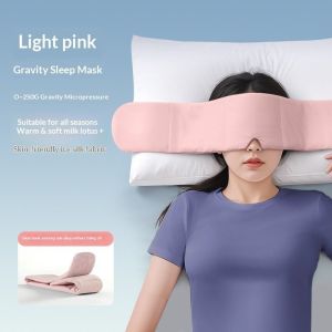 Deep Sleep Aid Gravity Eye Mask | Micro-Pressure Relief Eye Fatigue Reversible Blackout Sleep Mask For Nap/Topeng Mata/Weighted Sleep Mask Gravity Eye Mask