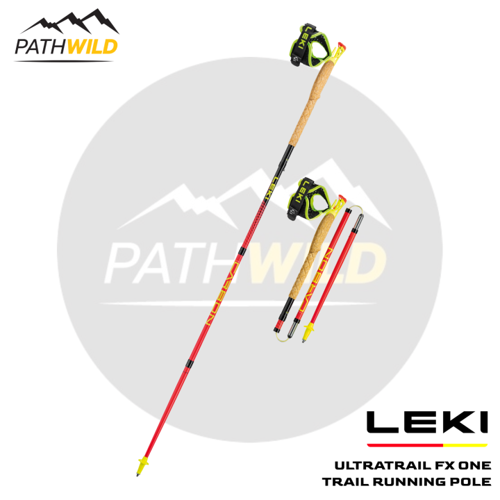 Hiking Poles Leki Ultratrail FX One Running Poles Trekking Poles
