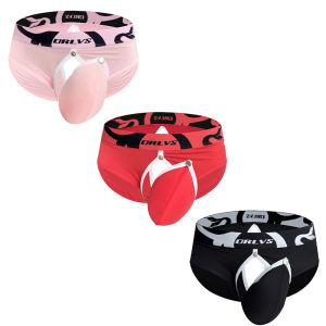 CMENIN ORLVS 3Pcs Hot Modal Jockstrap Underwear Man Brief Breathable Innerwear Mens Panties Briefs Men Underpants Underware OR6413