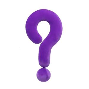 Question Mark Shape Fluff PillowsThrow Pillows Butt Cushions PillowsSeating CushionsCute Room Plushes Pillows for Bedroom Sofa Chair