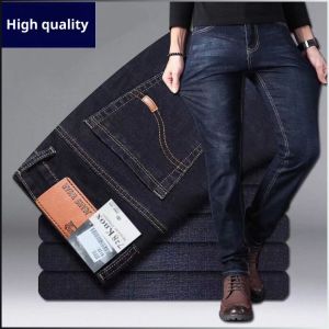 Straight Pants Wear-resistant and Washable Stretch Stretch Pants Comfort Fit Fabrics Body Shape