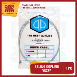 Seling Kopling VESPA (DHN) Inner Kawat Dalam Kabel untuk Segala Motor Diameter 2 mm Panjang 185 Cm