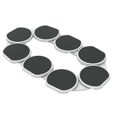 Expandable Dining Table Rotating Tray Portable 360° Rotation Dining Table Tray