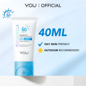 [New Launch] YOU Top 1 Sunbrella Triple UV Airy Sunscreen Ceramide-Zinc Oil Control Barrier Care SPF 50+ PA++++ 40ml