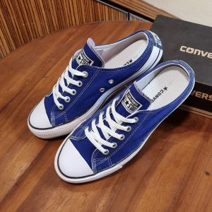 PROMO GRATIS ONGKIR SEPATU flat shoes wanita kanvas import kasual loafers terbaru kekinian cewek top