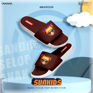 BRZ-Sandal Slop Anak-Anak Trendy Sandal Karakter Terbaru