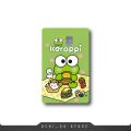 Stiker Kartu Atm Garskin Skin Card Atm Kartun Hello Kitty & Keroppi  lucu meme Sticker Kartu Atm Bca | Bri | Mandiri | Debit | Credit | E-money | Flazz (Vinyl). 