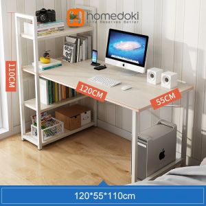 Homedoki Meja Belajar / Meja Komputer / Meja Kerja Minimalis / Meja Belajar Dewasa Minimalis