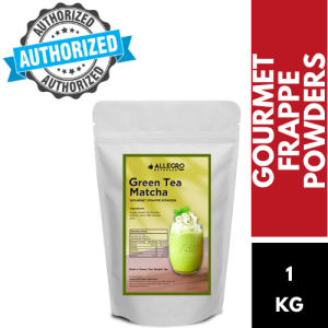 ALLEGRO Matcha Frappe Powder 1Kg | Premium Japanese Matcha Drink Mix for Cafes & Home Use