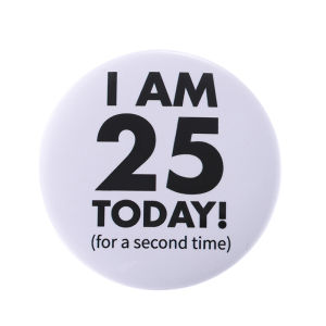 Funny Number Button Pins Cartoon Texts Quotes Tinplate Brooch Lapel Badges Creative Jewelry for Friends